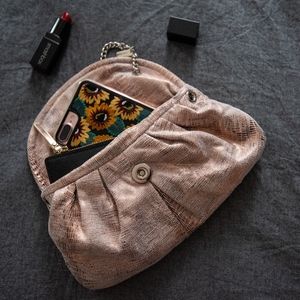 Nine West Rose Gold Convertible Crossbody Bag